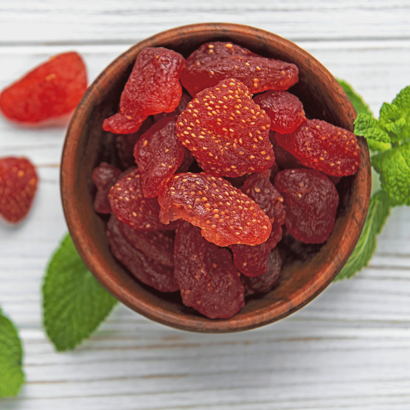 Premium Dried Strawberries – Lush Ruby Grade, 100% Natural & Antioxidant-Rich