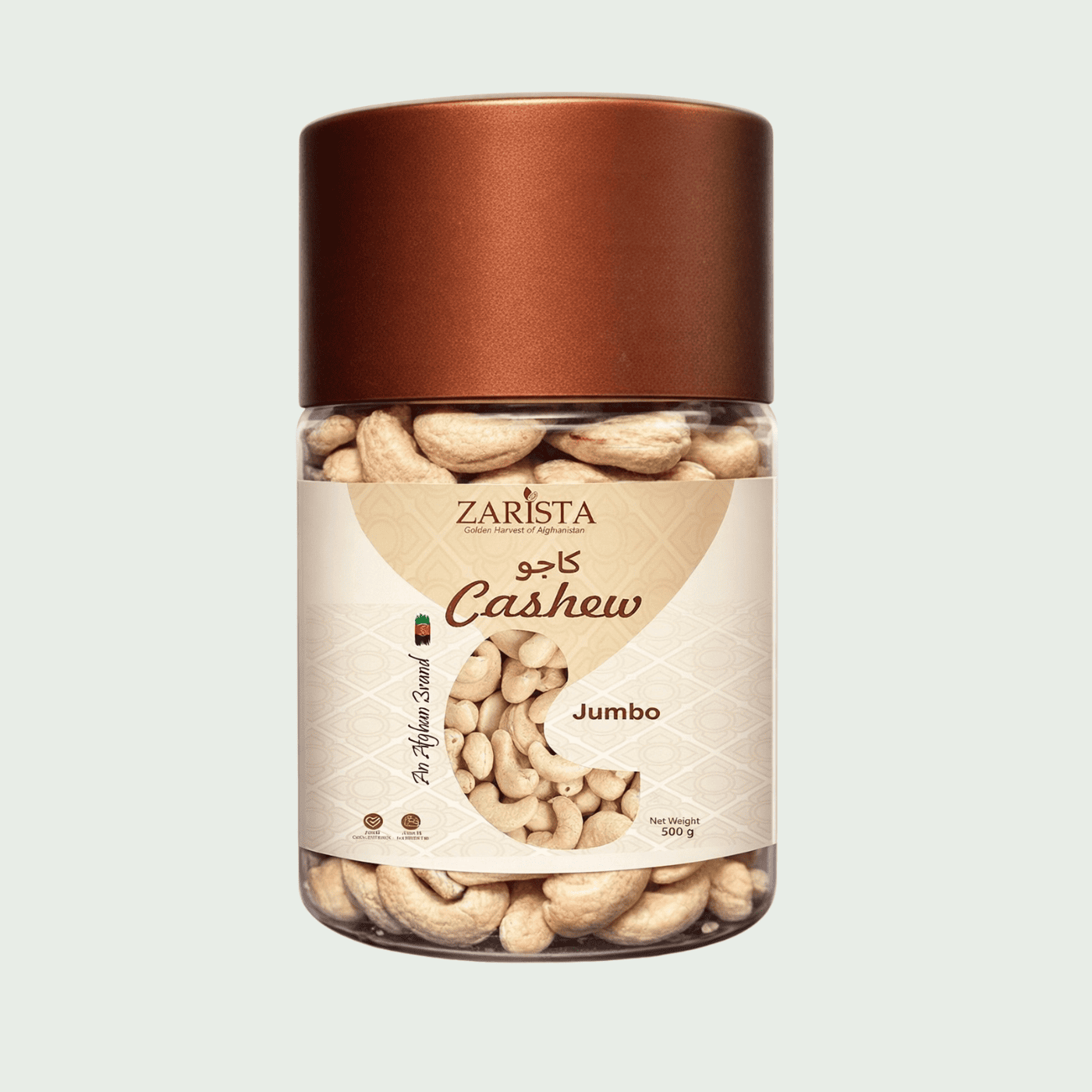 Zarista Premium Jumbo Cashews – Extra-large